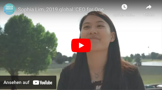 Sophia Lim – CEO for one month 2019