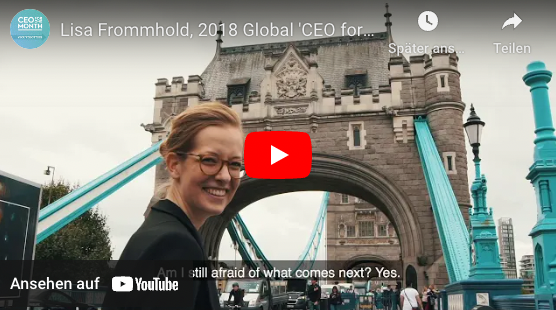 Lisa Frommhold – CEO for one month 2018