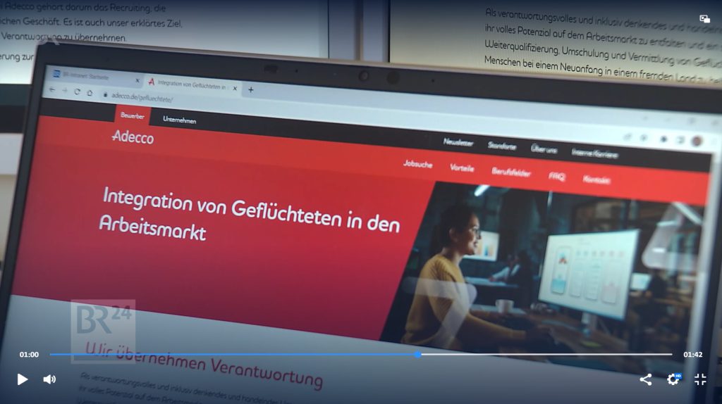 Adecco integriert Geflüchtete in den Arbeitsmarkt